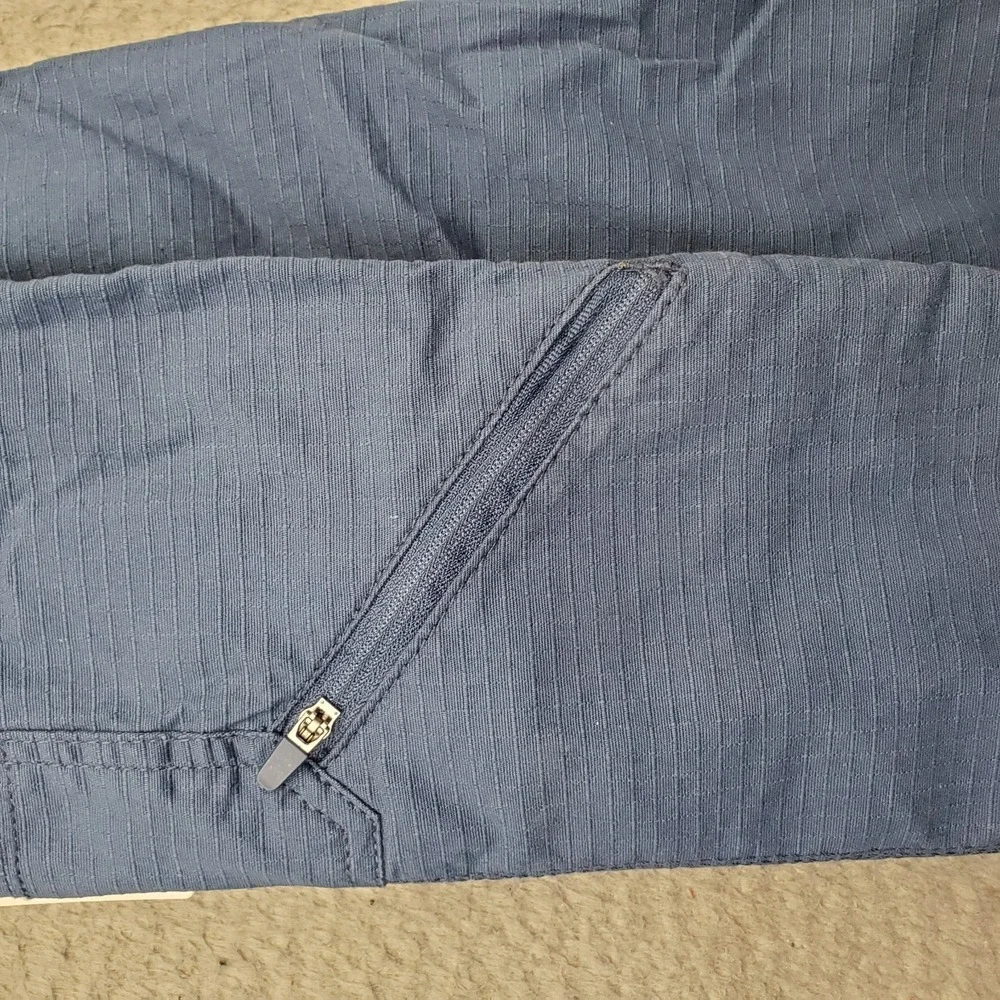 Weatherproof Golf Shorts Men 44 Blue Trail Utility Pocket Stretch Flex Waistband